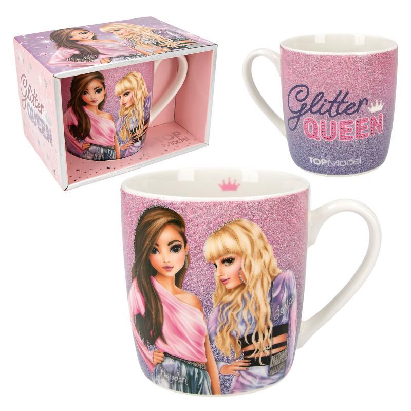 Чашка Top Model GLITTER QUEEN кружка подарункова 300 мл 12607