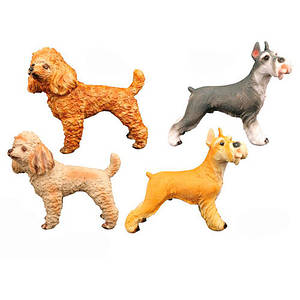 Тварина Q9899-750 (48 шт.) собака, 21 см, 2 різновиди по 2 кольори, у ляльці, 21-20-7 см