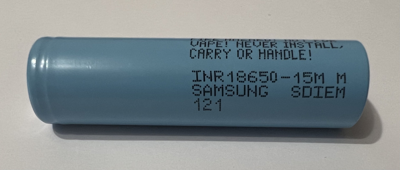 Акумулятор Samsung INR18650-15M 1500 mAh 23 А високотоковий