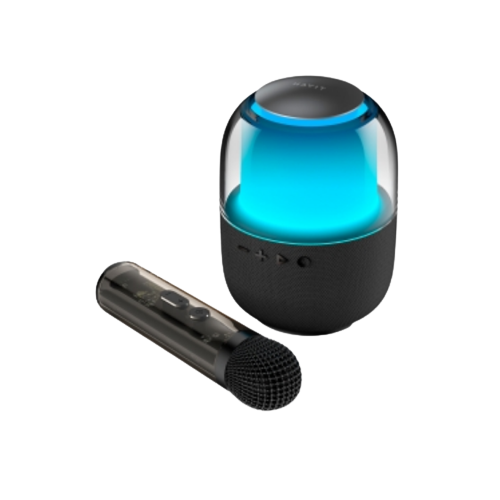 Портативна колонка караоке 5W чорний Havit HV-SK894BT, фото 1