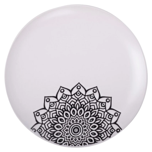Тарілка десертна Kora 20,5см JH2068-2 білий LIMITED EDITION