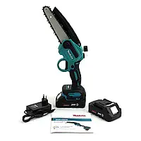 Акумуляторна пила Makita DUC155HN (24V, 5AH) автоматичне змащення ланцюга Електропила мініпила акумуляторна