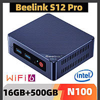 Мини ПК Beelink Mini S12 Pro 16/500Gb. Windows 11