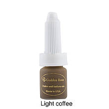 Пігмент для татуажу брів Golden Rose Light Coffee, 15 мл