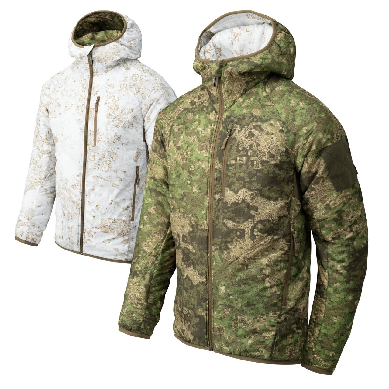 Куртка Helikon-Tex® Reversible Wolfhound Hoodie® - Climashield