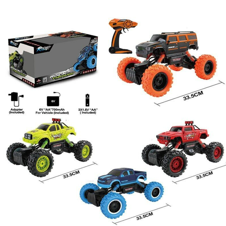 Джип на радіокеруванні HB-PY 4 кольори, акум. 6 V, пульт 2,4 G, масштаб - 1:14, фото 1