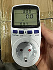 Енергометр PMB02 цифровий вимірювач потужності (230 В, 50 Гц), фото 5