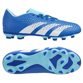 Бутси дитячі Adidas Predator Accuracy.4 FxG Jr IE9431, Синій, Розмір (EU) — 38 2/3