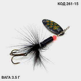 Блешня вертушка 60 мм. 3.5 г.