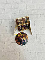 Набір міні шоколадок у стилі Гаррі Поттер, комплімент гостям (у наборі 4 шт. шокобокс-конверт)