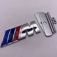 Эмблема (логотип) M Power BMW (БМВ) Шильдик на решетку радиатора