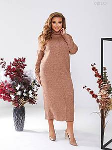 Стильне тепле плаття Лімбург гольф вовняний великих розмірів напівприталена гарна посадка на фігурі