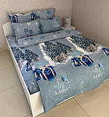 Комплект постільна білизна бязь преміум люкс 1.5сп