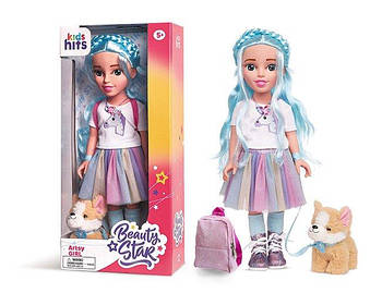 Лялька "Beauty Sta -Artsy" з вихованцем та рюкзаком KH33/004