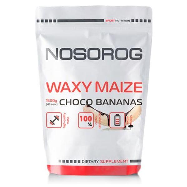Гейнер Nosorog Nutrition Waxy Maize 1.5кг (Шок-бан)