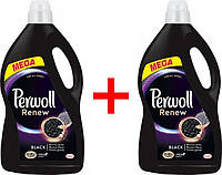 Набір засобів для делікатного прання Perwoll Renew для темних та чорних речей 3.74 л + 3.74 л