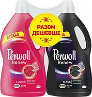 Засіб для делікатного прання Perwoll Renew Color 3.74 л + Perwoll Renew Black 3.74 л (9000101587319)