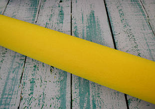 Фетр твердий класичний лист 50х50см товщина 1мм колір жовтий