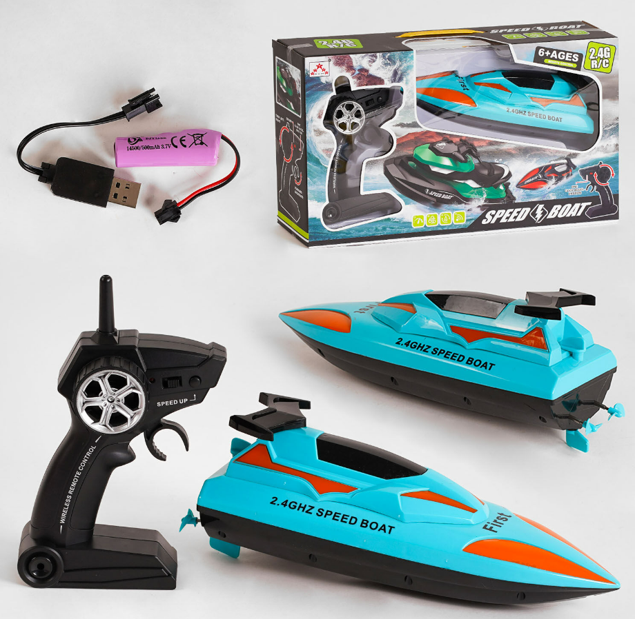 Катер на радіоуправлінні JH-KT 2 з акумулятором, фото 1