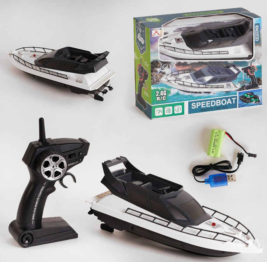Катер на радіоуправлінні JH-KT 3 з акумулятором, фото 1