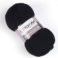 Пряжа YarnArt Merino de Luxe 50 - 585 чорний