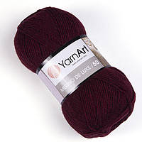 Пряжа YarnArt Merino de Luxe 50 - 577 бордовый