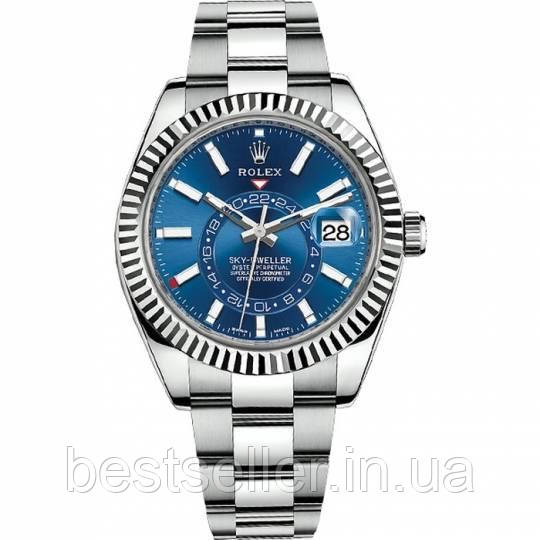 ROLEX SKY-DWELLER 40MM ETA 2836-2 SILVER BLUE. AAA