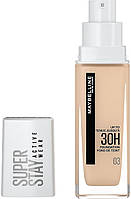 Тональний крем для обличчя Maybelline New York Superstay 30Hr Foundation 03 — True Ivory