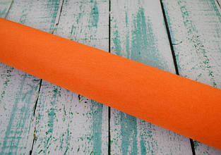 Фетр твердий класичний лист 50х50см товщина 1мм колір яскраво помаранчевий