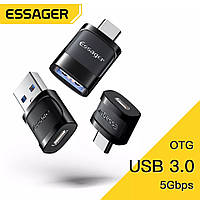 Комплект USB перехідників 3 в 1 Essager.