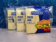 Сыр плавленый Polmlek Edam нарезанный, 130г