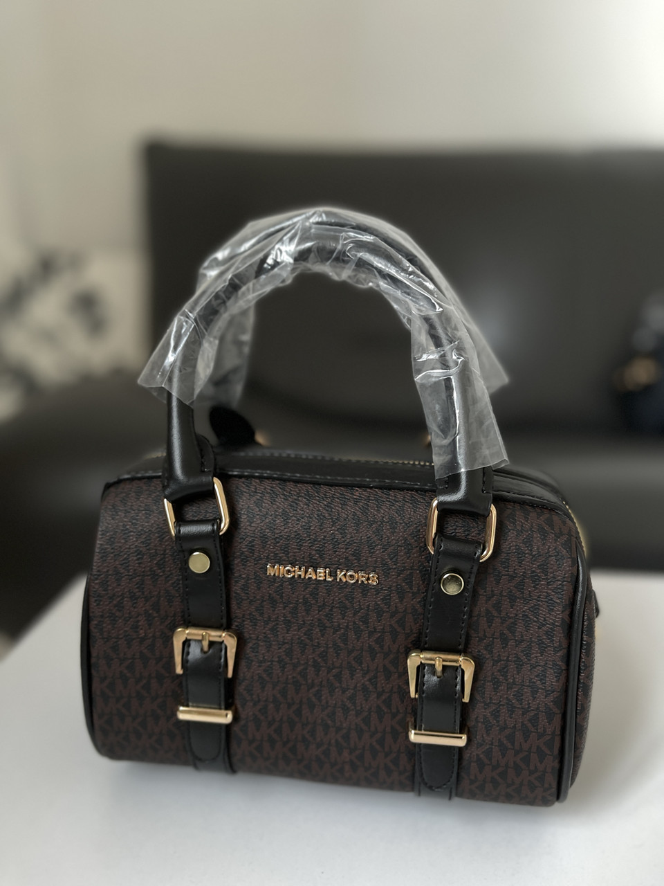 Michael Kors Speedy brown black 22*14