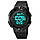 Годинник наручний чоловічий SKMEI 2010BKWT BLACK-WHITE, годинник армійський скмей, годинник спортивний. IR-178 Колір: чорний, фото 4