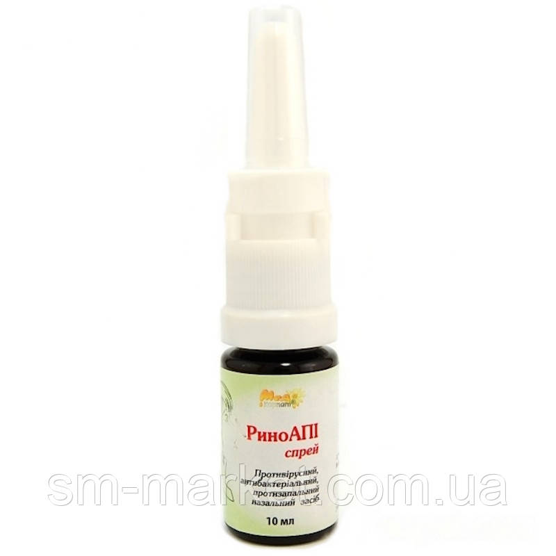АПІспрей лікування захворювань слизової носа Ріно, 10мл «Мед Карпат»