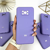 Силиконовый чехол для Xiaomi Poco X3 / X3 Pro Elegant purple (39)