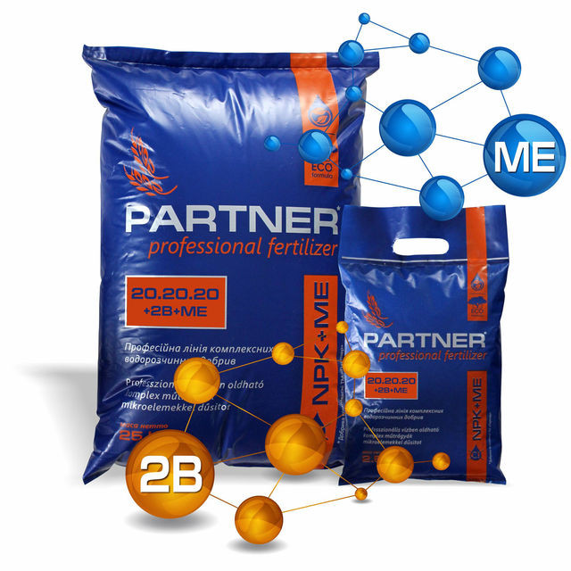 Добриво PARTNER Bor+ NPK 20.20.20 + 2B + 2MgO + 1,5 S + МЕ (25 кг)