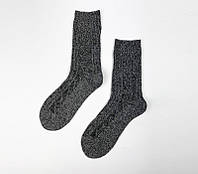 Высокие зимние носки SOX Warm цвета светло-серый меланж