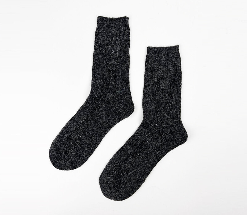 Теплі шкарпетки SOX Warm меланжеві темно-сірого кольору