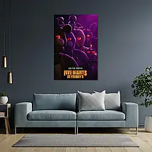 Плакат "П'ять ночей у Фредді, Five Nights at Freddy's", 60×40см, фото 3