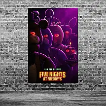 Плакат "П'ять ночей у Фредді, Five Nights at Freddy's", 60×40см, фото 3