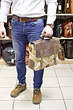 Чоловіча сумка з вітрила з шкіряними вставками RCs-3960-4lx бренда TARWA, фото 10