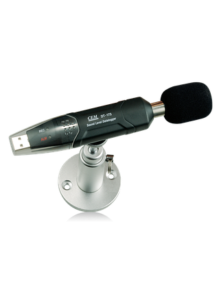 Реєстратор шуму (логер, USB) CEM DT-173, фото 1