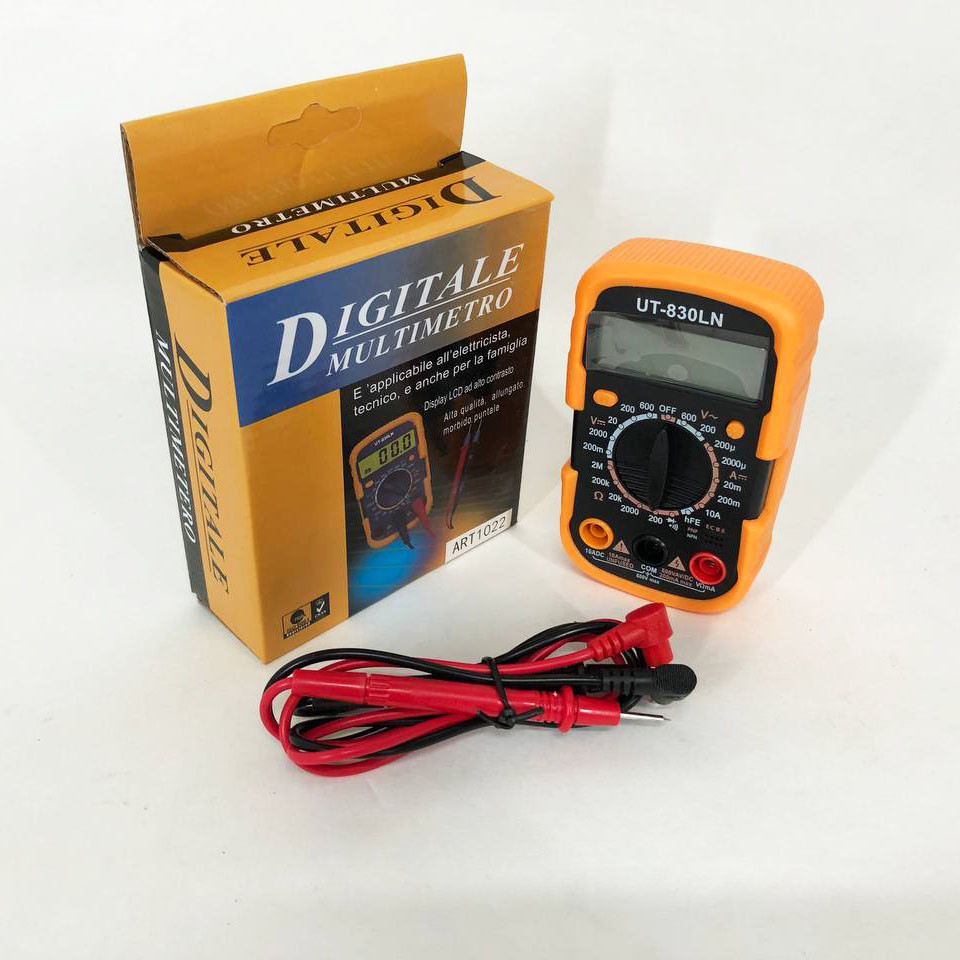Мультиметр для побутового використання DT-830 LN, Вольтметр для побутової техніки KW-62, фото 1