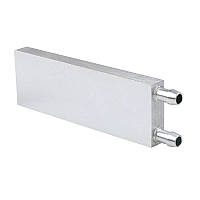 Водоблок, теплообмінник водяний 80х40х12 мм