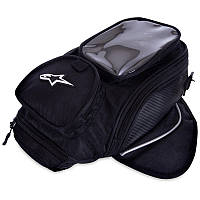 A-Stars MS-5938 Tankbag Black Мотосумка на бак магнитная