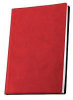 Деловая записная книжка Optima Vivella, А5, мягкая красная обложка, O27104-03