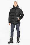 Чоловіча зимова коротка куртка чорний-електрик модель 51999 50 (L), фото 6