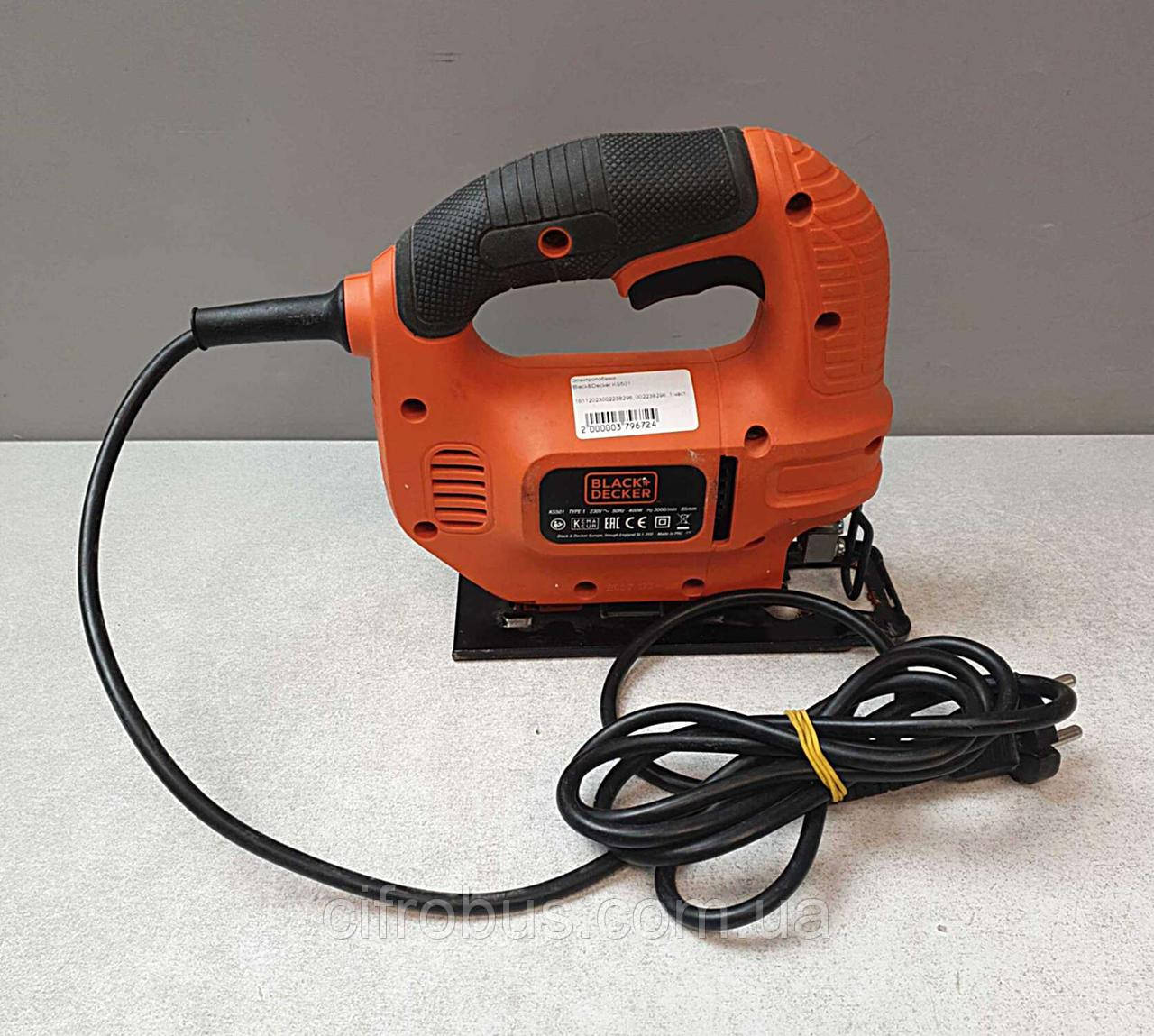 Електролобзик Б/У Black&Decker KS501