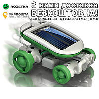 На солнечной батарее Robot Kits 6 в 1 Робот-конструктор