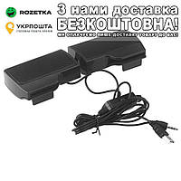 Стерео-колонки USB для ноутбука або ПК Soundbar на прищіпках-кліпсах Стерео-колонки